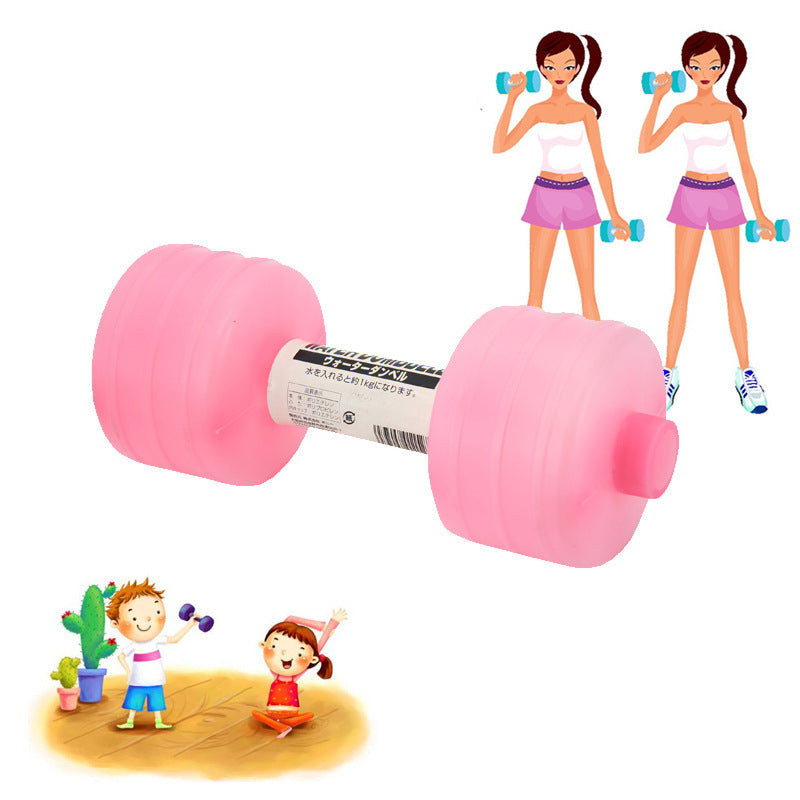 Plastic Water Weight Dumbbells Plastic