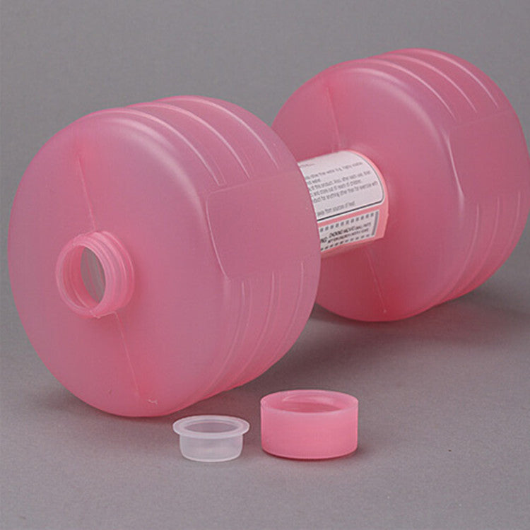 Plastic Water Weight Dumbbells Plastic