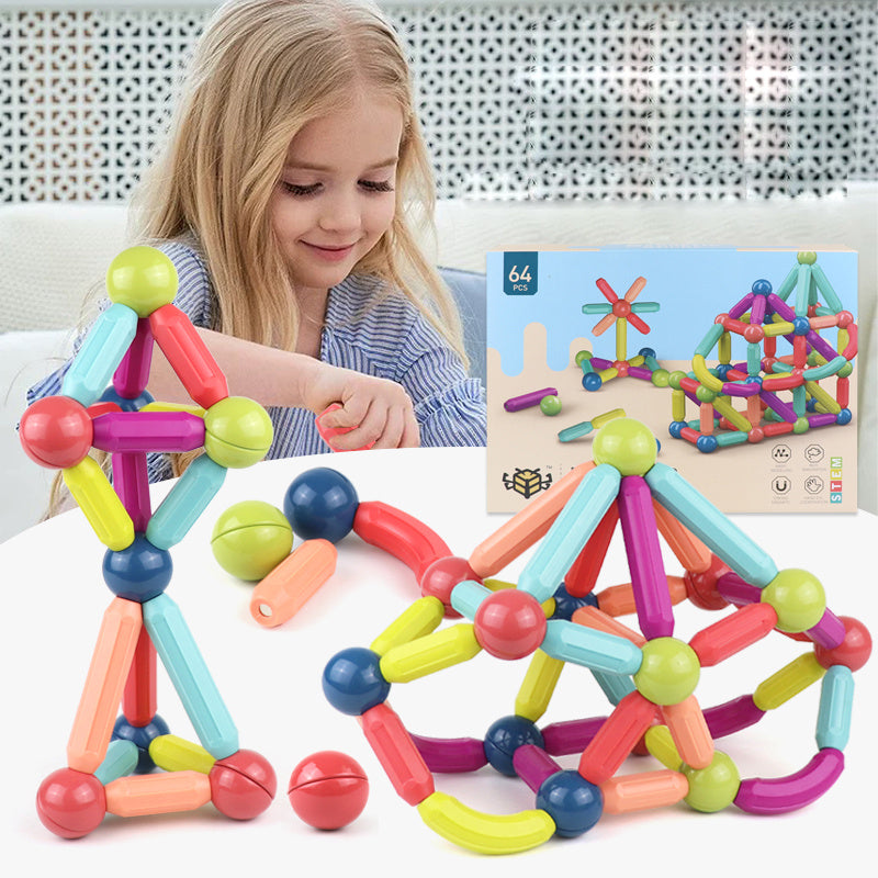 Baby Toys Magnetic Stick Building Blocks Game Magnets