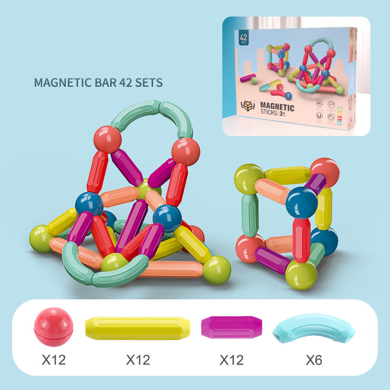 Baby Toys Magnetic Stick Building Blocks Game Magnets