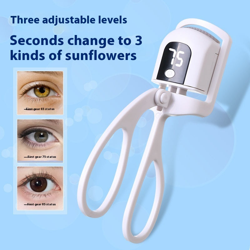 Electric Ironing Heating Eyelash Curler Portable