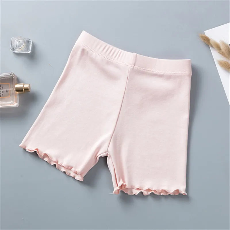 Girls Cotton Safety Shorts