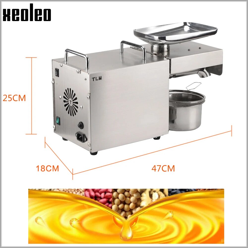 XEOLEO Peanut Oil extractor Olive Expeller 1500W