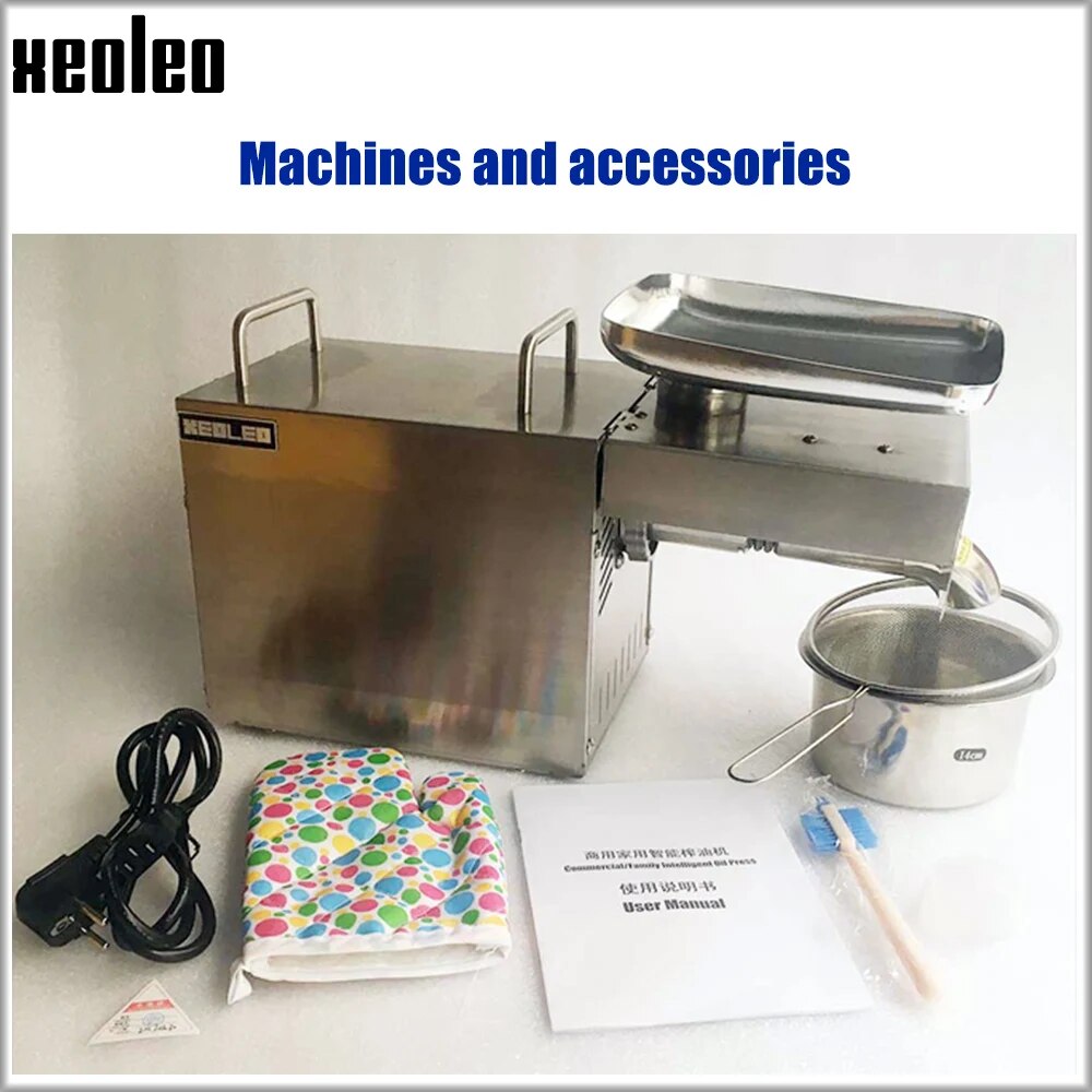 XEOLEO Peanut Oil extractor Olive Expeller 1500W