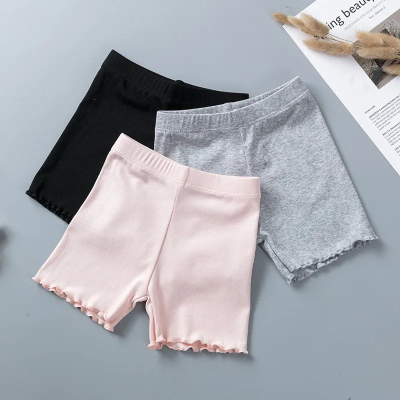 Girls Cotton Safety Shorts