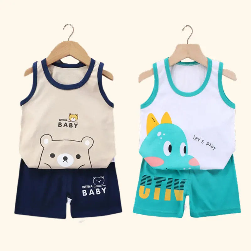 Children's Summer Vest Set