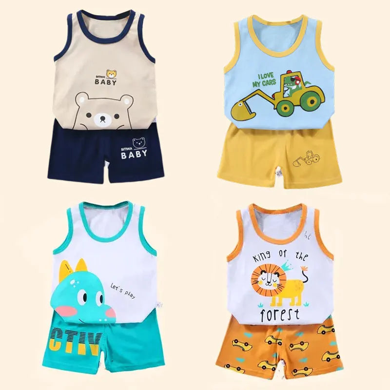 Children's Summer Vest Set