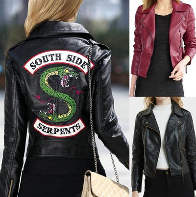 Viper Snake Leather Jacket
