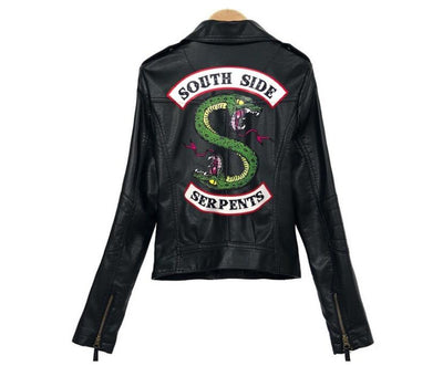 Viper Snake Leather Jacket