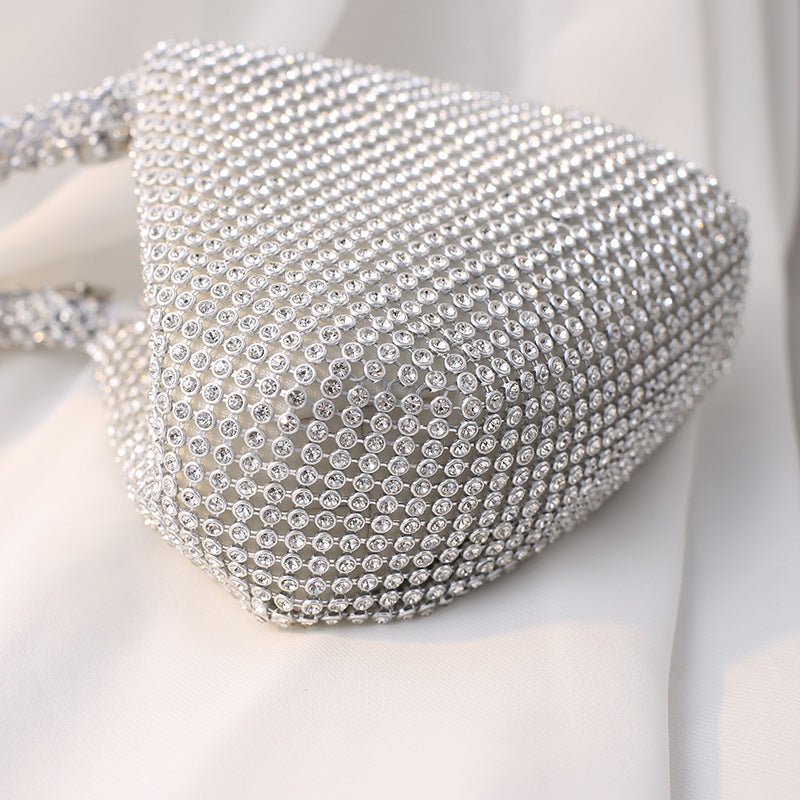 Portable Rhinestone Party Evening Bags