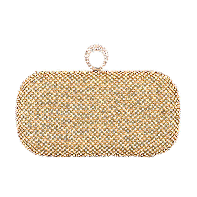 Evening Clutch Bags Diamond-Studded Evening Bag With Chain Shoulder Bag